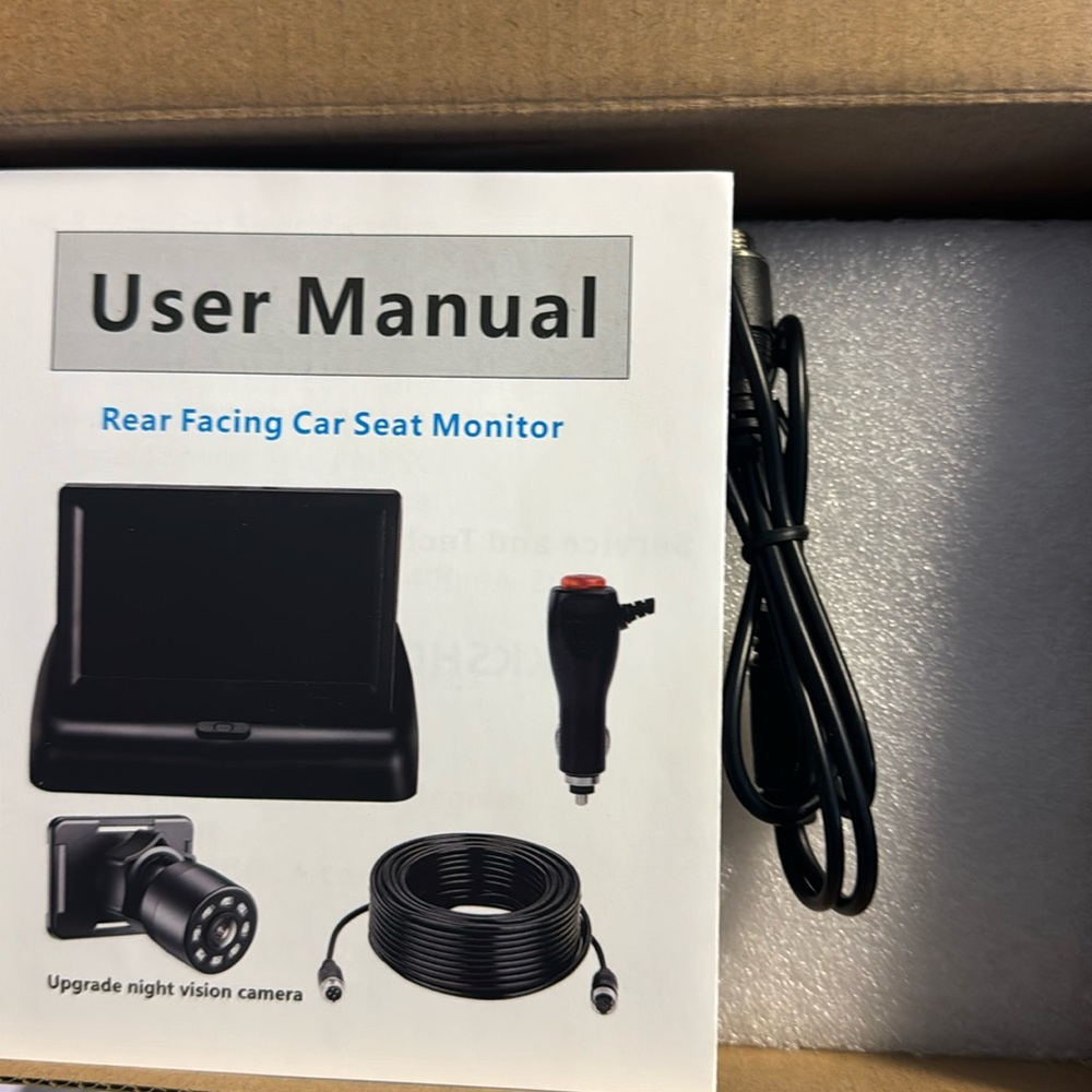 Rear Facing Baby Car Camera